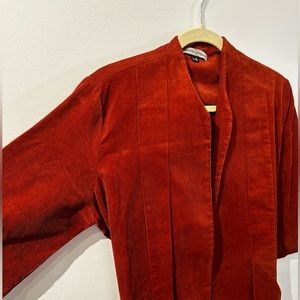 Jennifer Glasgow Belted Corduroy Blazer in Size Large